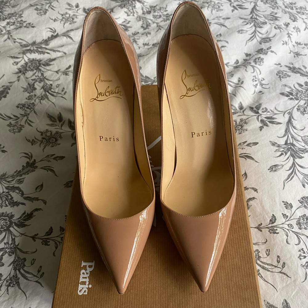 Christian Louboutin Decollette 36.5 nude